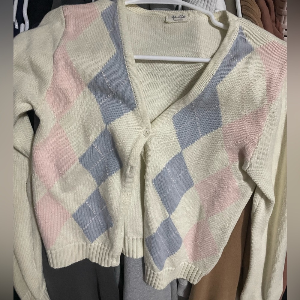brandy melville-john galt corduroy sweater button up